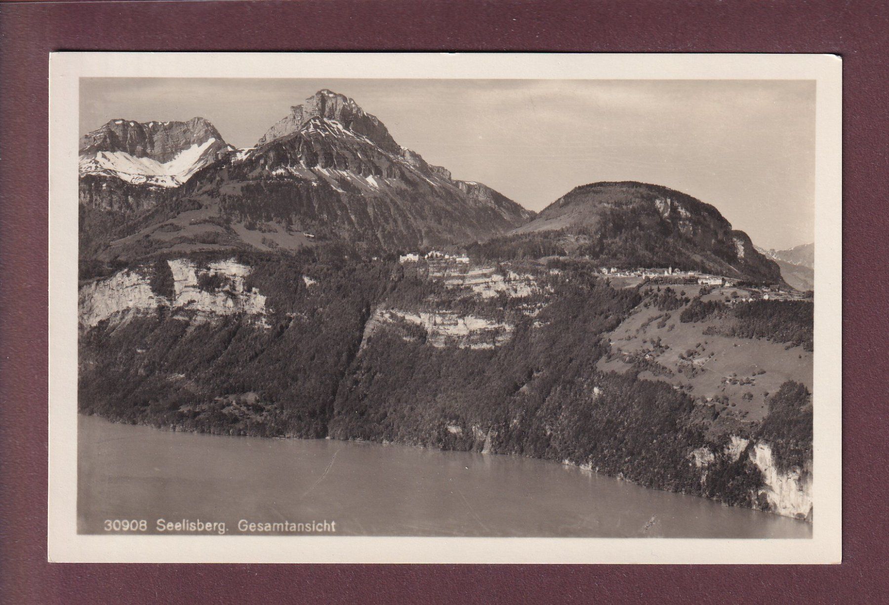 Cartoline postali: SEELISBERG – Usato da Pully venduto da nicecards