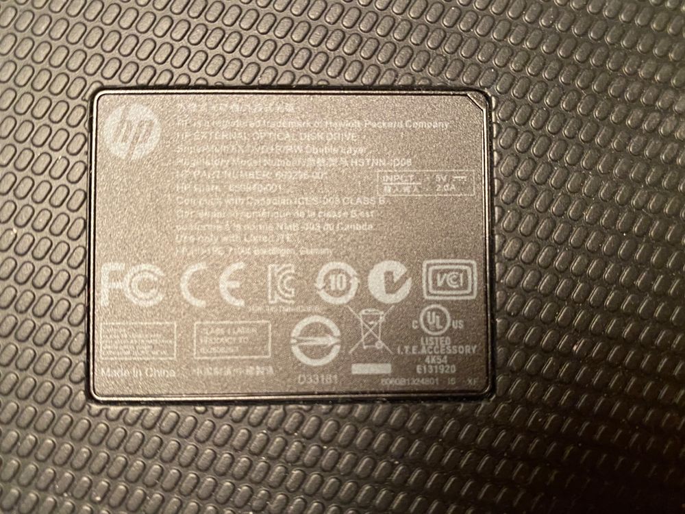 USB DVD Player / HP External Optical Disk Drive Kaufen auf Ricardo