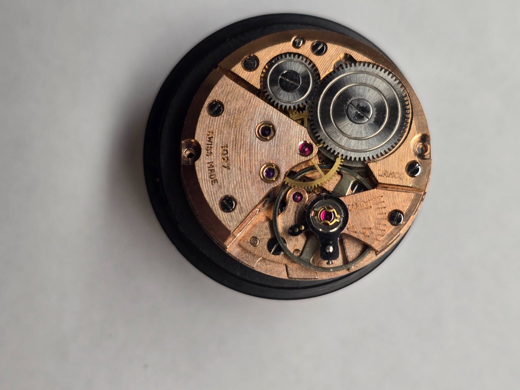 Lanco Orologi: Mouvement Lanco 1027 – Difettoso da Tramelan venduto da Nirdan 2