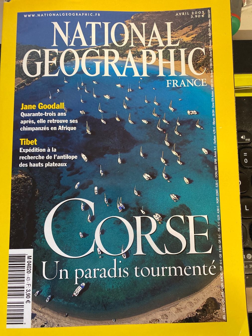 Riviste & Magazine: National Geographic "Corse" Avril 2003 – Usato da Le Brassus venduto da cinema13