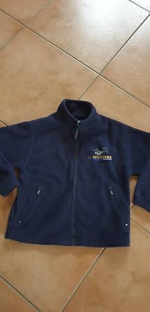 Übergangsjacke / Jersey Fliess Jacke Gr. 116/122