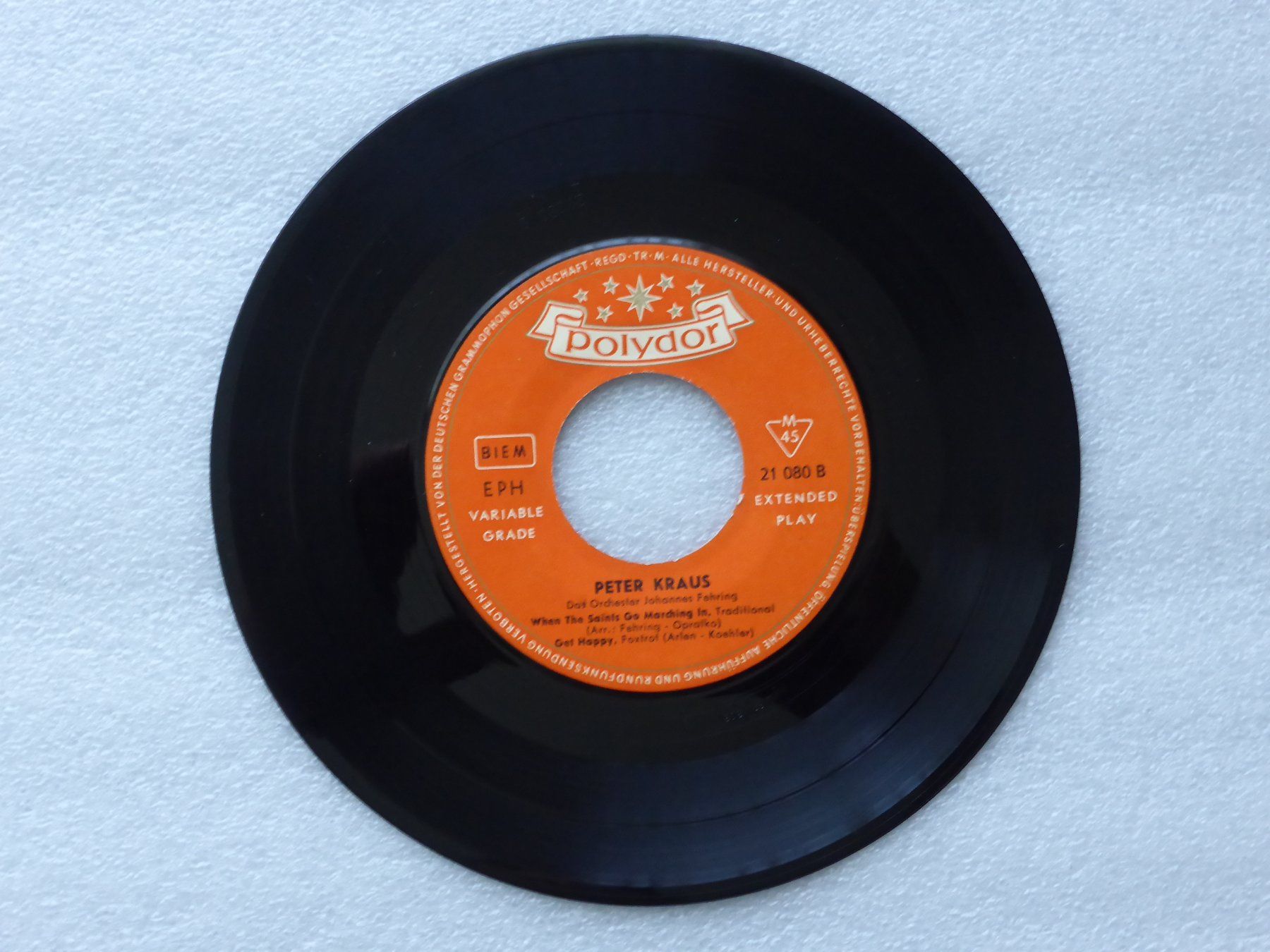 Dischi in vinile: Vinyl Single  EP  PETER KRAUS – Usato da Küssnacht am Rigi venduto da Mondkinder 2