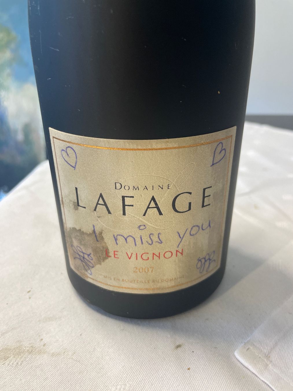 Vino: Le Vignon 2007 Domaine Lafage 2007 – Usato da Hölstein venduto da kolumbus1964 1