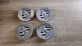 4er set Nabendeckel Porsche 76mm