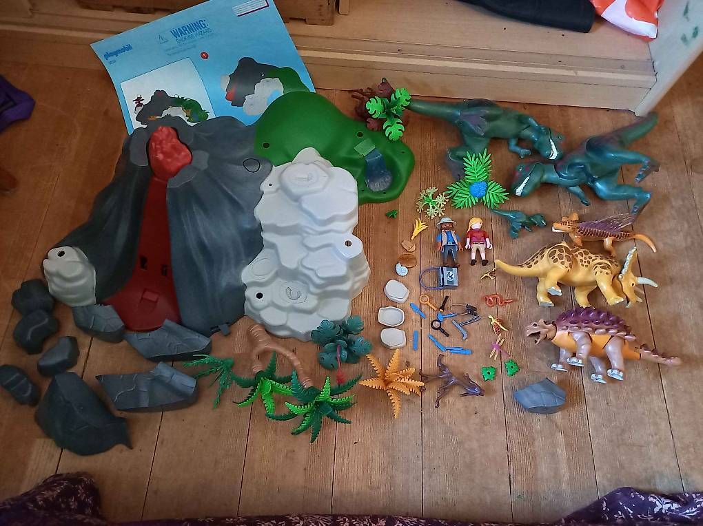Giocattoli: Playmobil Set Dinosaurier-Vulkan – Usato da Alchenstorf venduto da jae_8glt 1