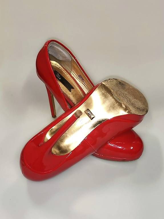 Chaussures femmes: Rote High Heels Gr. 39 + Clutch – Neuf (Voir description) à Birmensdorf ZH par mirimiri 3