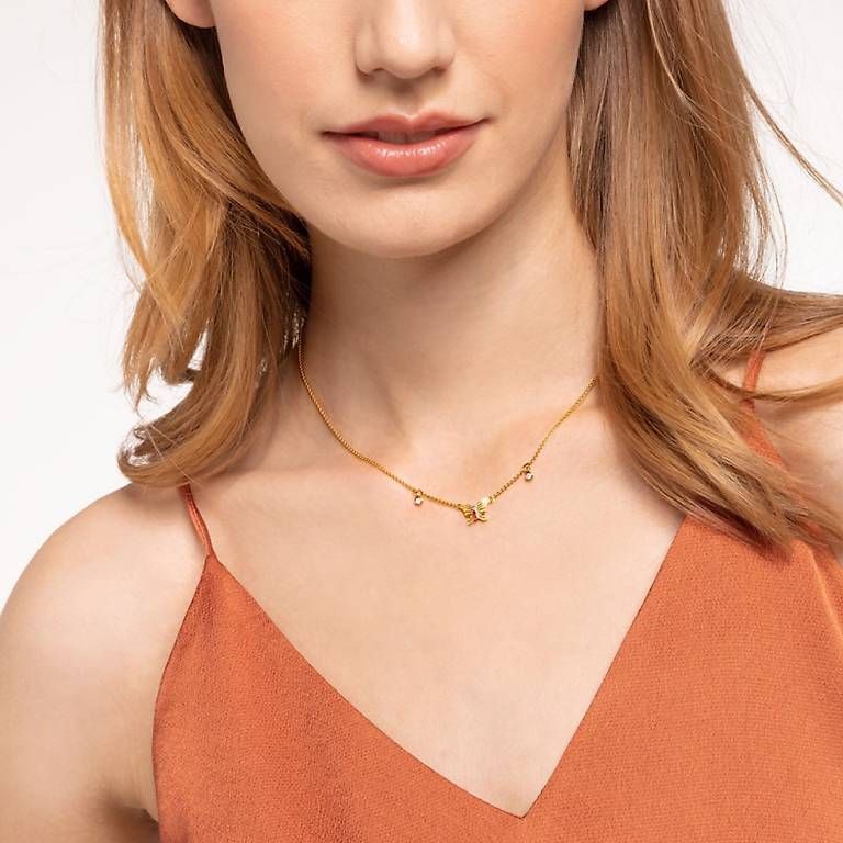 Thomas Sabo Catenine: Thomas Sabo Halskette Schmetterling – Usato da Pfungen venduto da Coco_ch 1