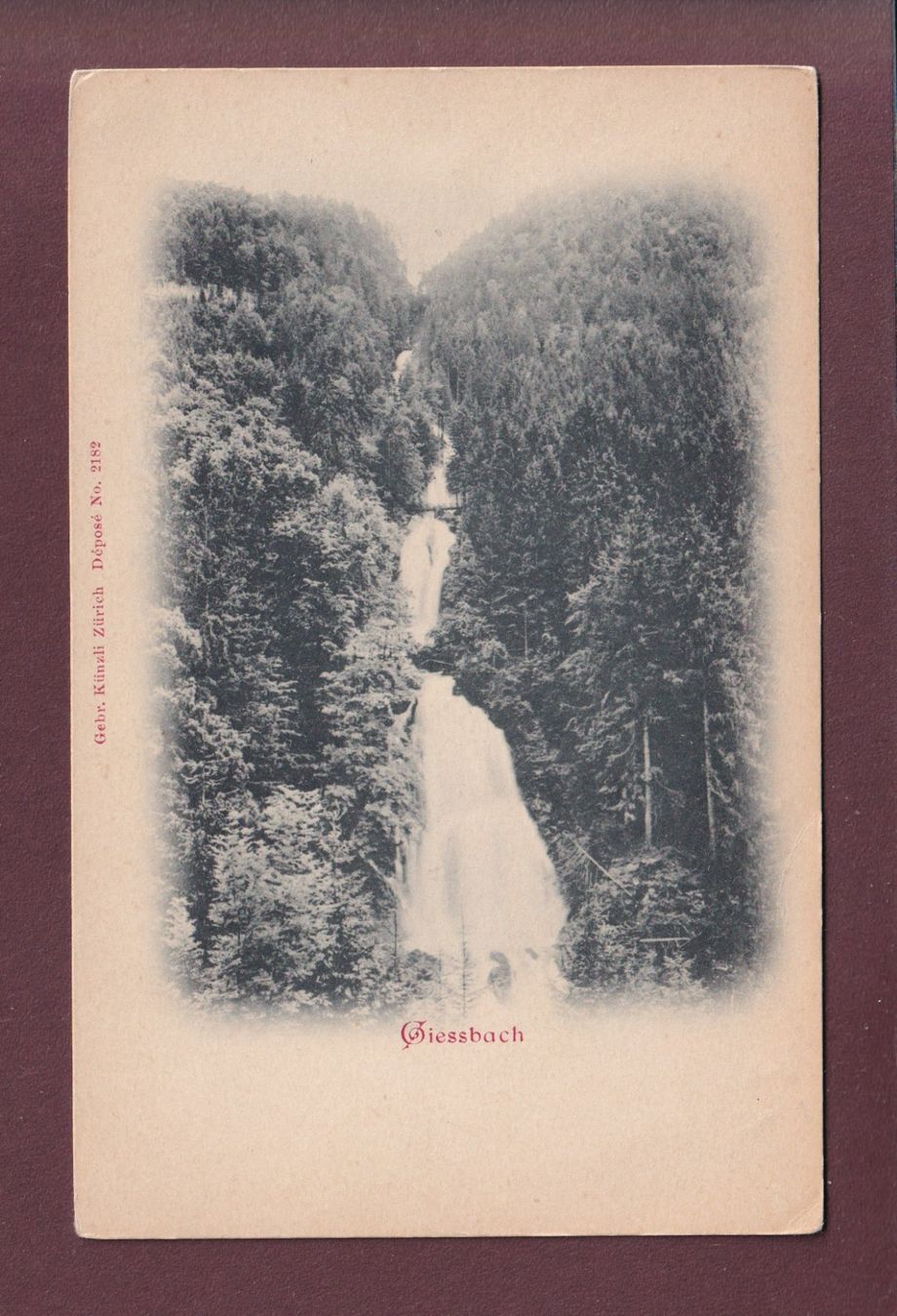 Ansichtskarten: GIESSBACH – Gebraucht aus Pully von nicecards