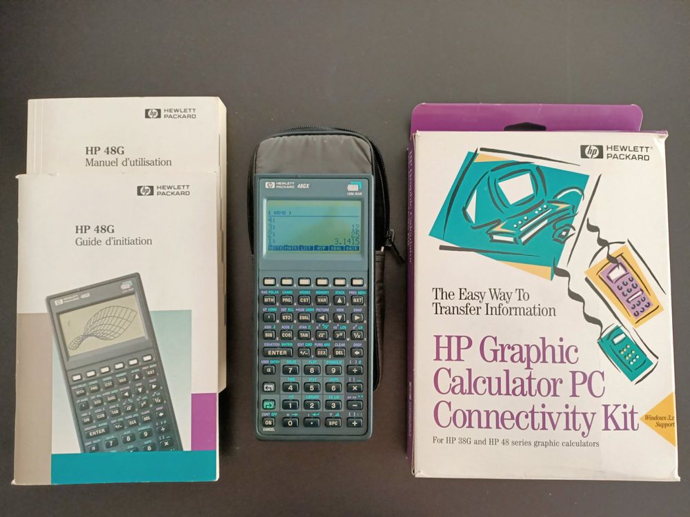 HP 48GX + Kit PC (Gebraucht) in Massongex für CHF 125 – mit Lieferung ...