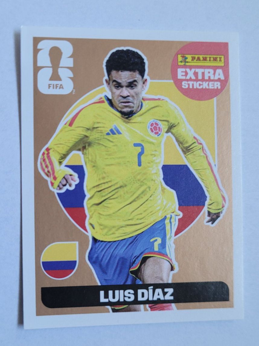 Panini Carte collezionabili: Luiz Diaz Extra Sticker Panini WM 2026 – Nuovo (secondo la descrizione) da Zürich venduto da Promoter_83