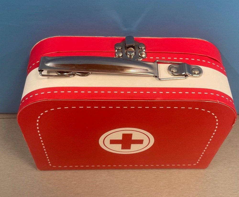 Giocattoli: Kinder Arztkoffer mit Instrumenten aus Holz, – Usato da Sirnach venduto da sagrotin 6