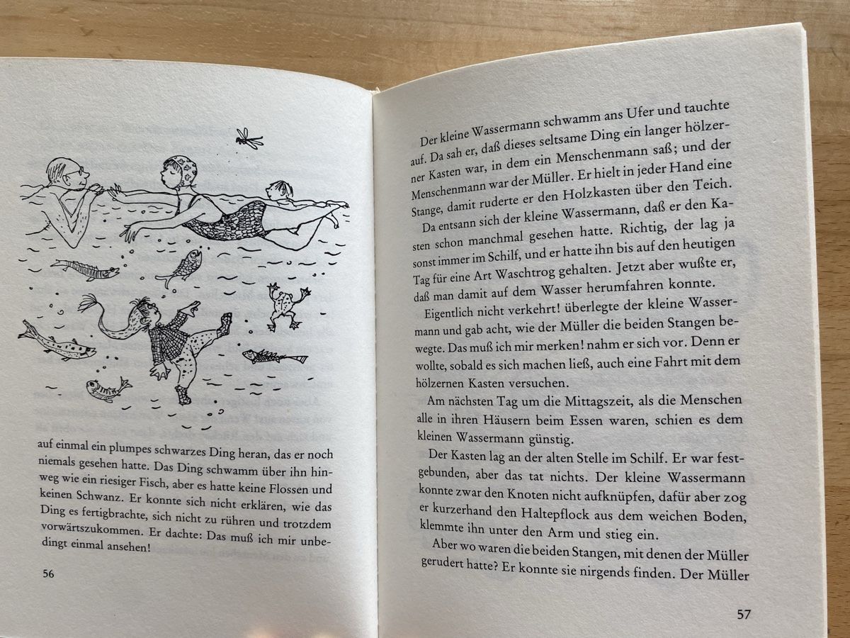 Libri: Der kleine Wassermann - Otfried Preussler – Usato da Schwarzenburg venduto da Michellu 6