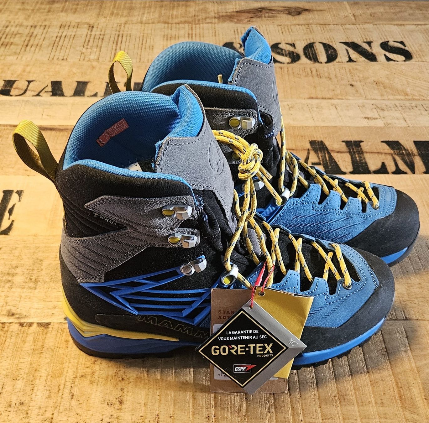 Mammut Scarpe da uomo: Mammut Kento Pro High GTX Grösse 39.5 – Nuovo e nell'imballaggio originale da Hasliberg Reuti venduto da Megahirschli3