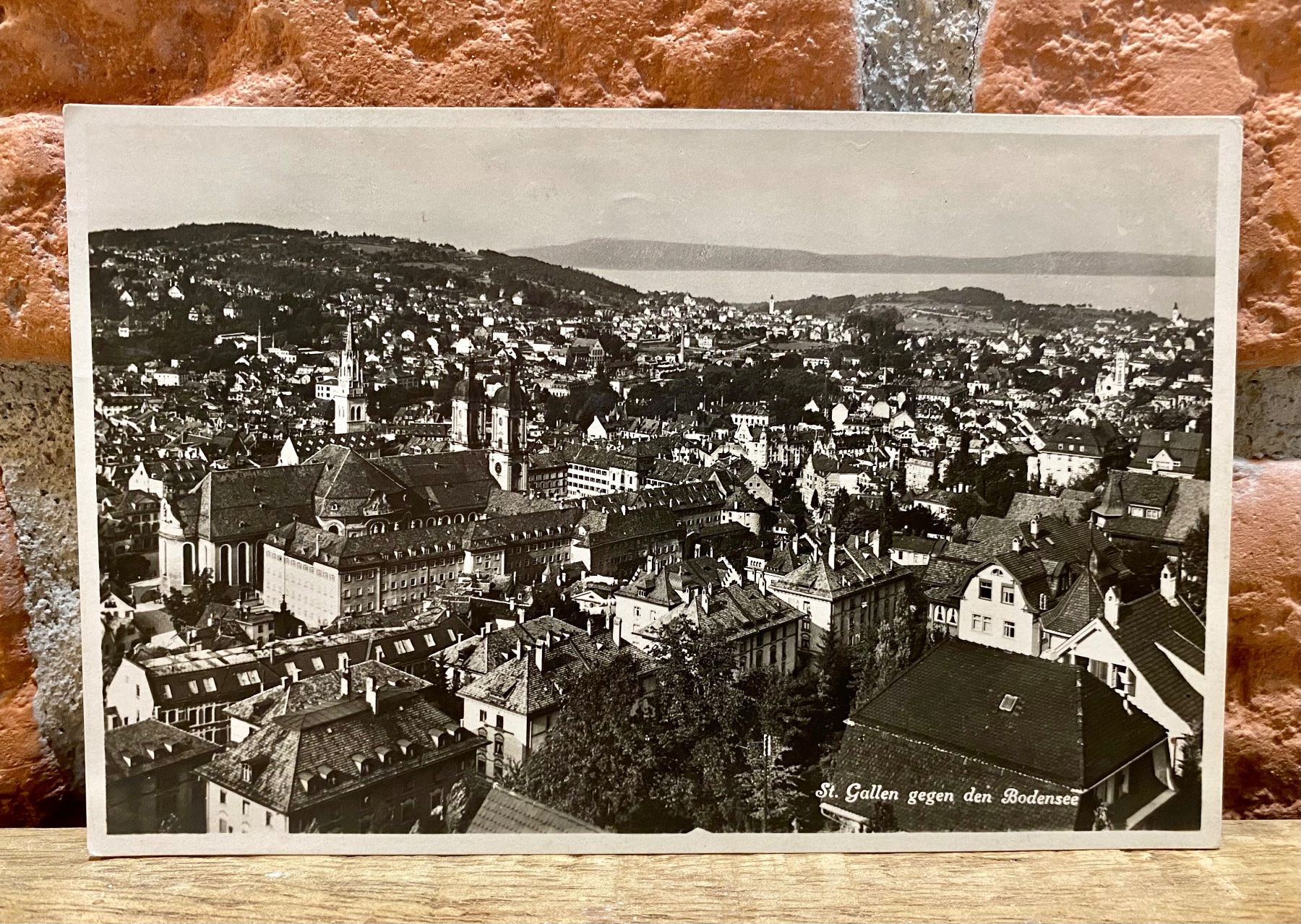 Cartoline postali: 1935 - ST. GALLEN gegen den Bodensee – Usato da Root venduto da ENGLAND-TREASURES