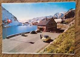Gr. St. Bernhard, frontière Suisse Italie, Oldtimer