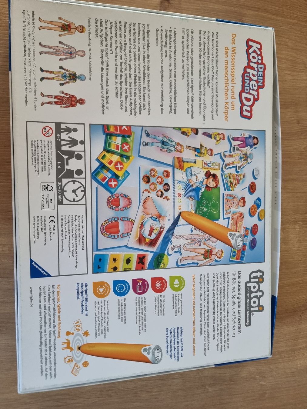 Tiptoi Giochi: Dein Körper und Du tiptoi – Usato da Busswil BE venduto da Binchenbeetli 1