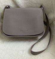 Longchamp Umhängetasche aus Leder Grau Top!