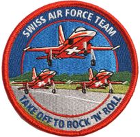 Swiss Air Force Team TAKE OFF TO ROCK N ROLL PS F-5E