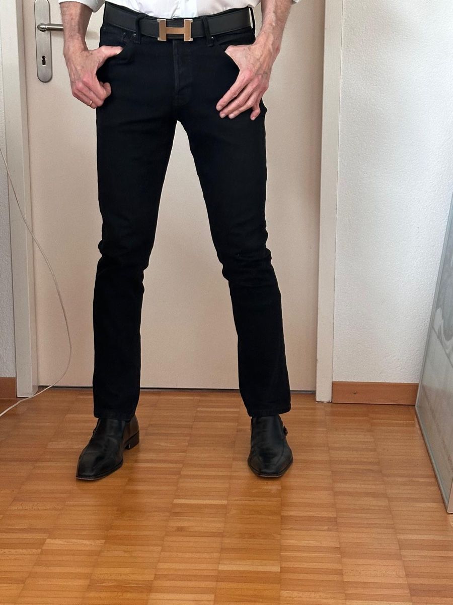 Jack & Jones Pantaloni: Jack Jones Schwarze Jeans Grösse 31/32 – Usato da Gossau SG venduto da lav_5wqq