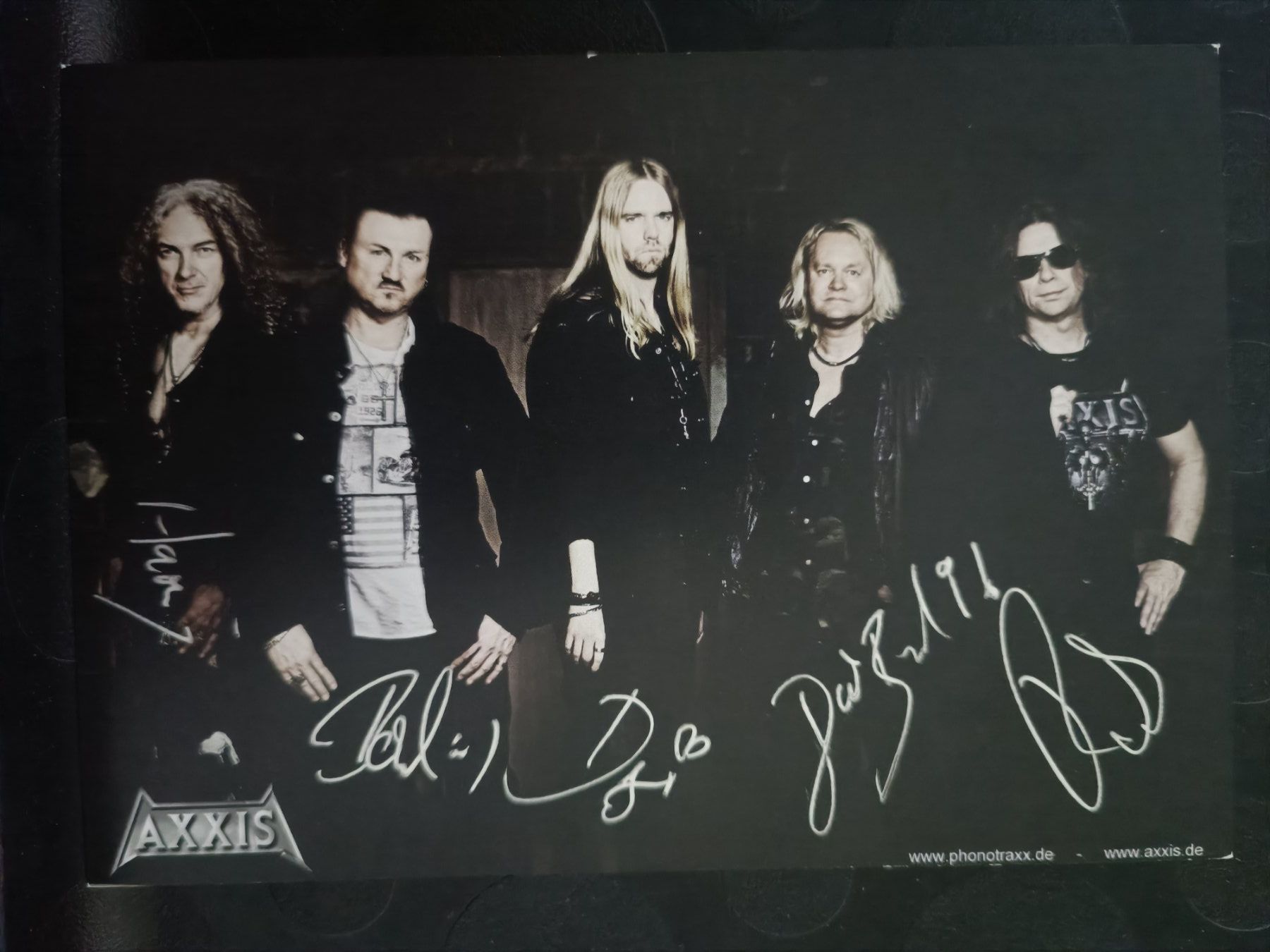 Autographes: AXXIS -  original Autogramm – D'occasion à Menziken par Artographs