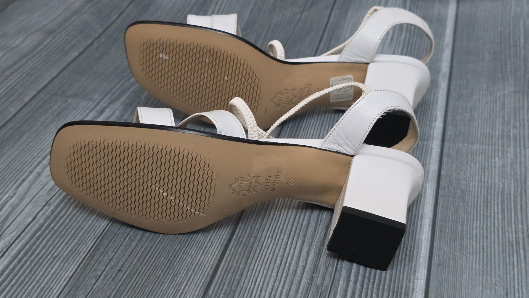 Scarpe da donna: ​💞 La Strada Square Toe Sandaletten - 37 - mit Blockabsatz – Usato da Thalwil venduto da VitaMini 6