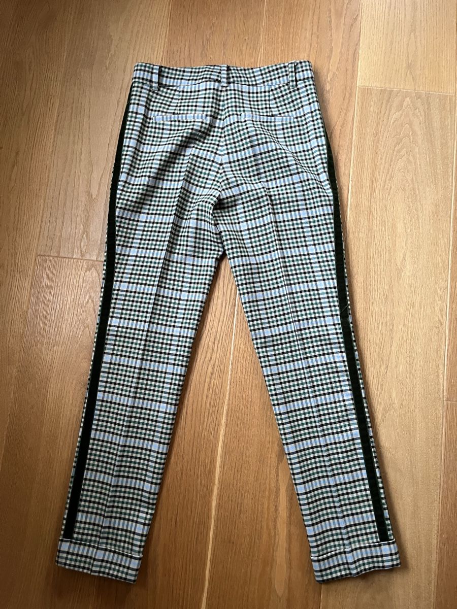 Pantaloni: P.A.R.O.S.H. Hose Gr. XS, Wolle, kariert – Usato da Wädenswil venduto da Iana32 3