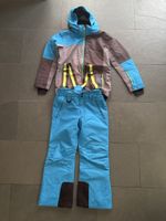 Skihose Kinder Grösse 140 hellblau guter Zustand
