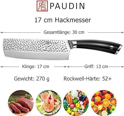 Küchenmesser: Hackmesser17 cm, Kochmesser aus Hochwertigem Edelstahl – Neu und originalverpackt aus Oberentfelden von sch_8bt6 2