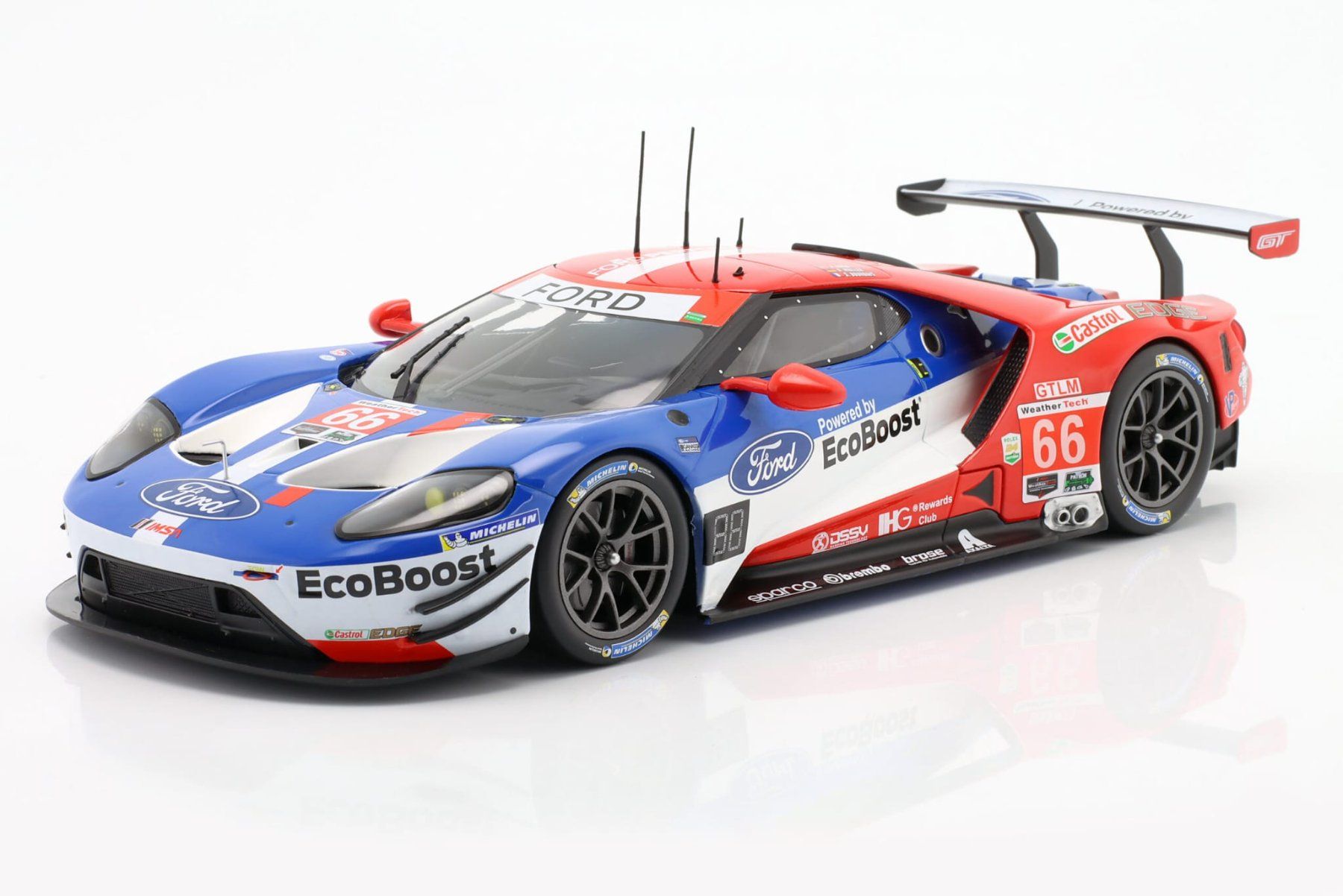 Ford GT66 Sieger GTLM-K. 24h Daytona 2017 1:18 Ixo! (Neu und ...