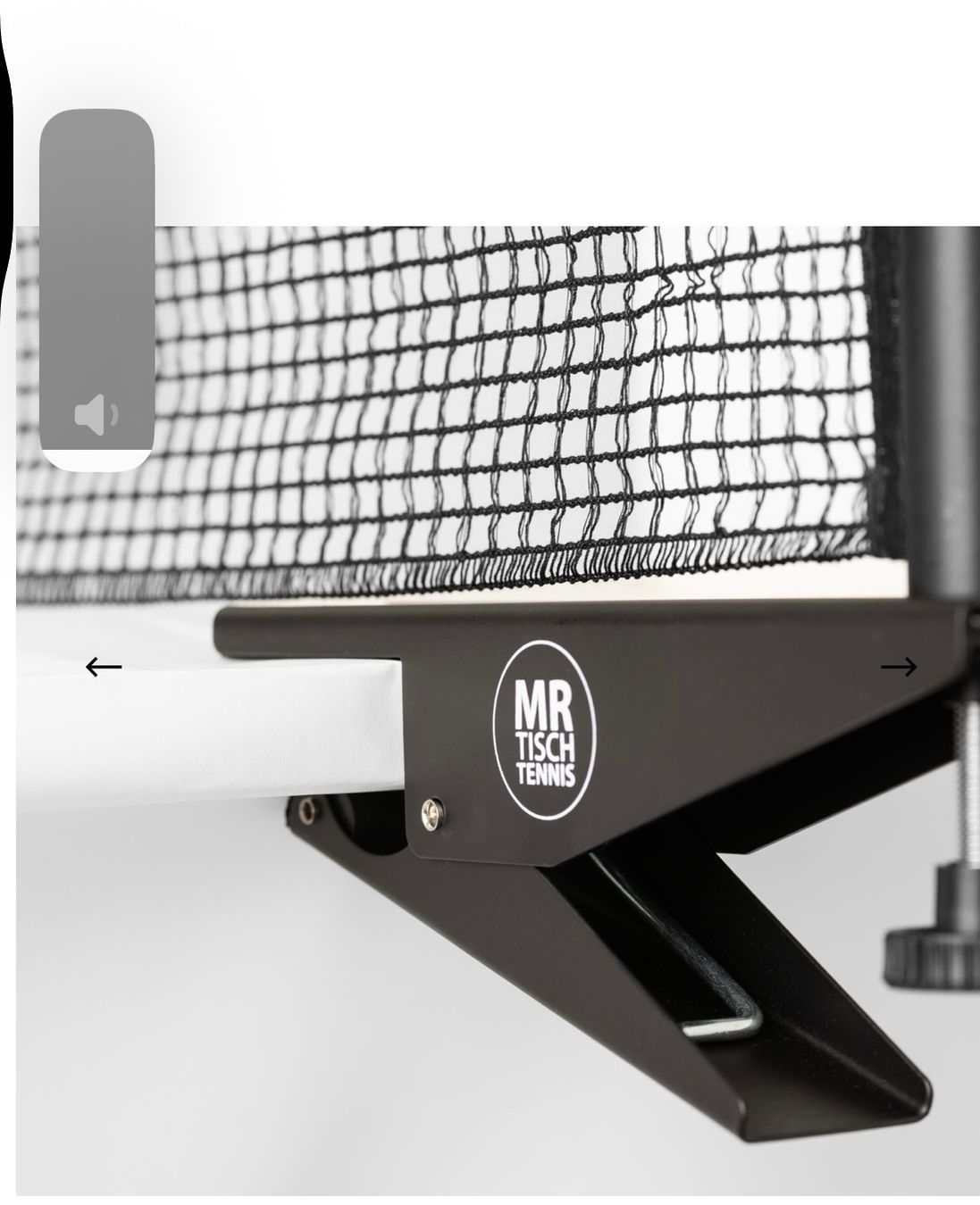 Tischtennis: Mr. Tischtennis Netz Clip – Neu und originalverpackt aus Romanshorn von KUDA5 1