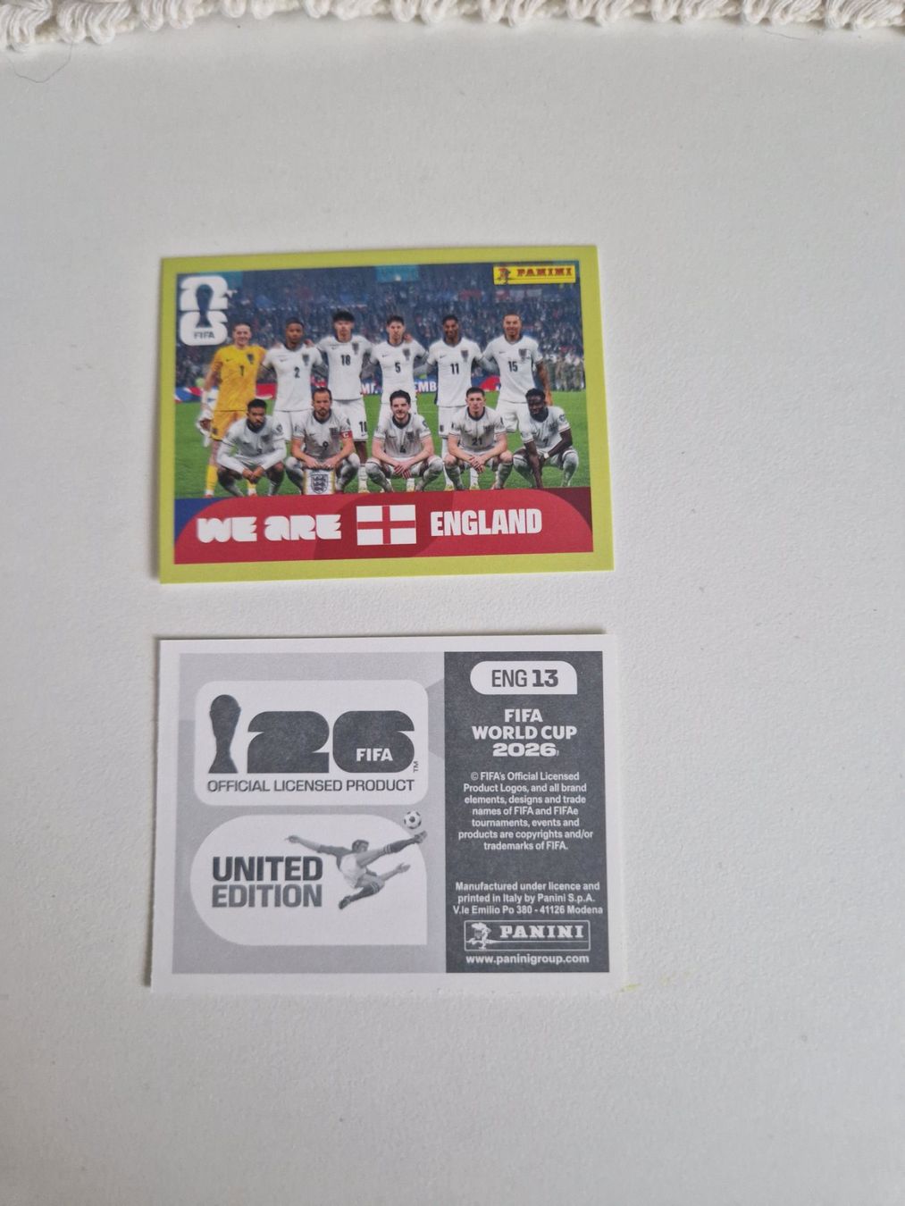 Panini Carte collezionabili: Panini Sticker ENG13 – Nuovo (secondo la descrizione) da Stüsslingen venduto da white_angel86