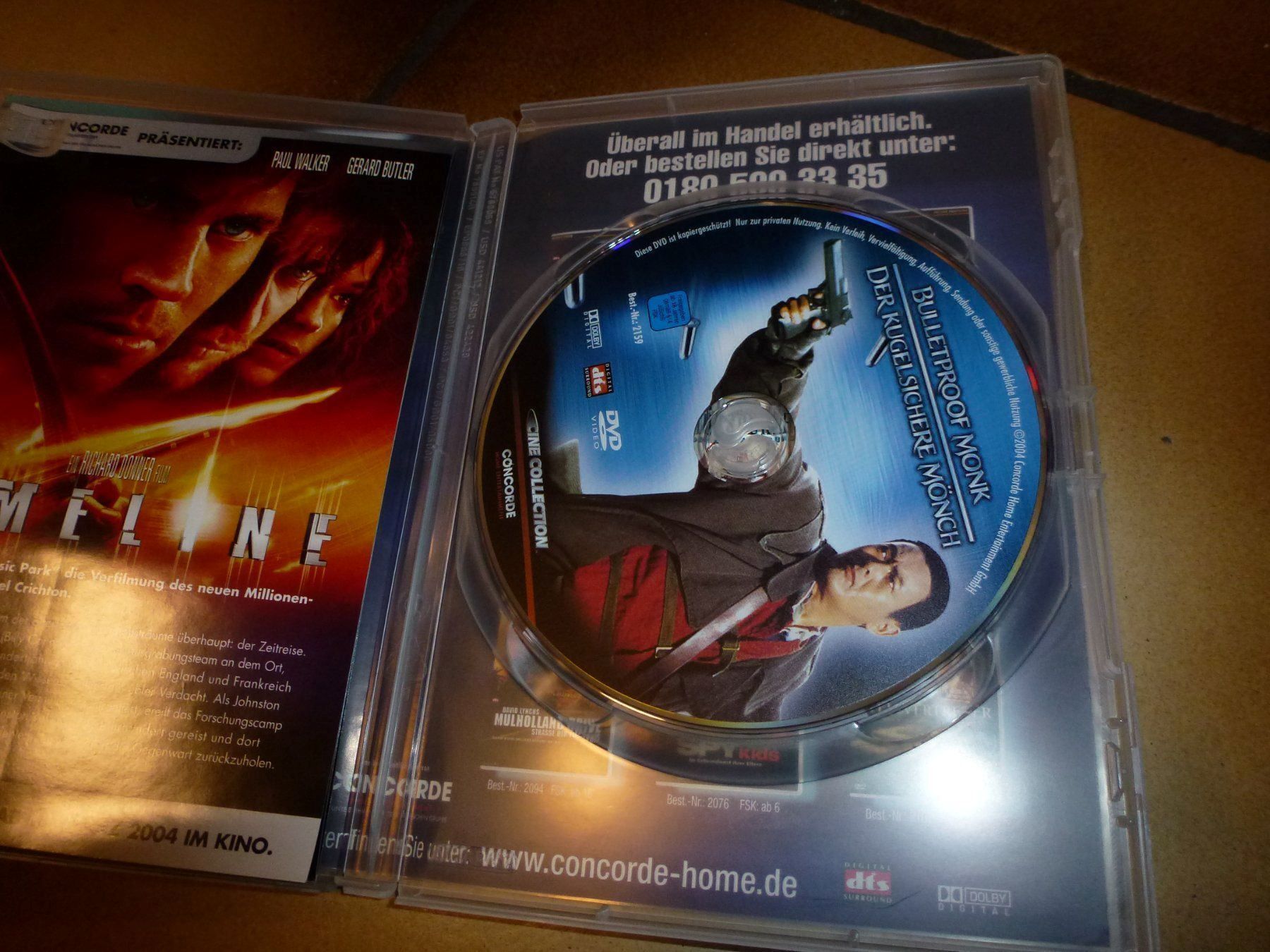 Tutti i DVDs: Bulletproof Monk der kugelsichere Mönch – Usato da Olten venduto da Disc-Verkauf 1