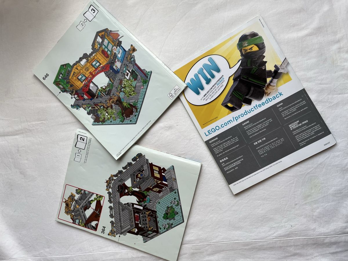 Lego Baukästen: LEGO Ninjago Bauanleitungen – Gebraucht aus bretzwil von nightflasher 8