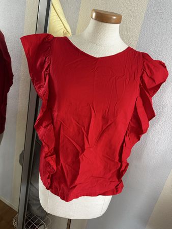 Top Bluse rot Gr. 36 