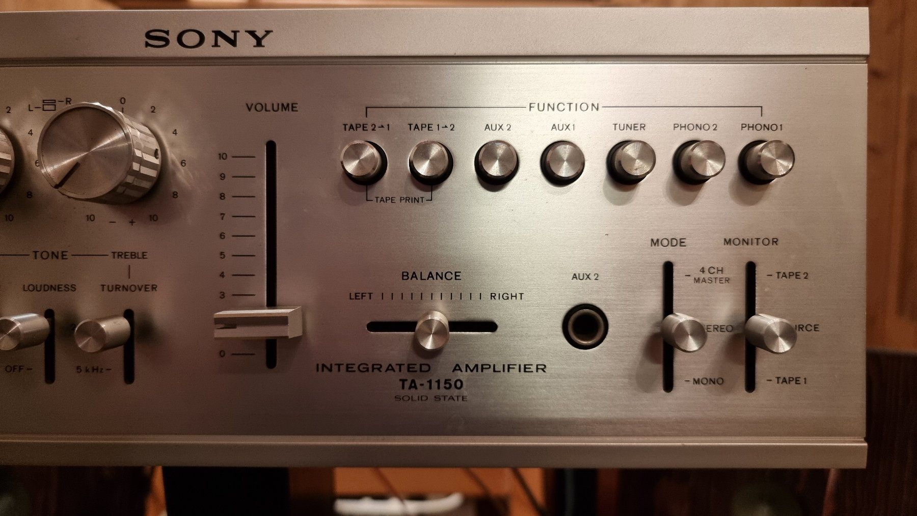 Sony Amplificatori: Sony Verstärker TA-1150 – Usato da Schöfflisdorf venduto da Silvervintage.CH 1