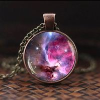 Halskette Galaxie | violett