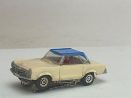 GB5-  Faller AMS Mercedes 230 SL creme/blau