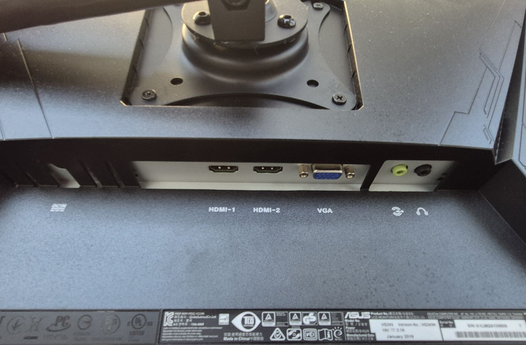 Asus Monitore: Asus duall Montitor mit Halterung – Gebraucht aus Bad Ragaz von A_B_C_D 1
