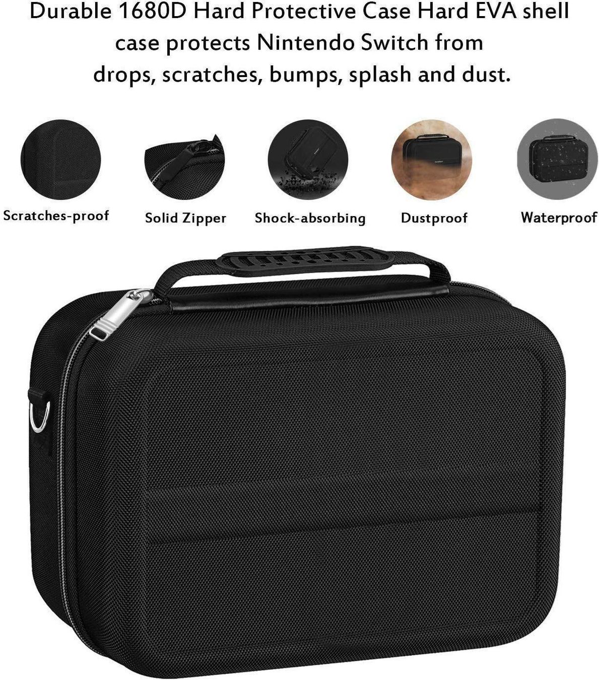 Schüler-Etuis: Nintendo Reisetasche Switch Schwarz – Neu (gemäss Beschreibung) aus Thun von thunshop 6