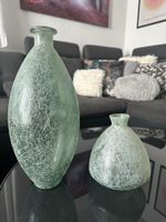 Glasvasen Set, hellgrün, Deko Frühling, Top Zustand! (54)