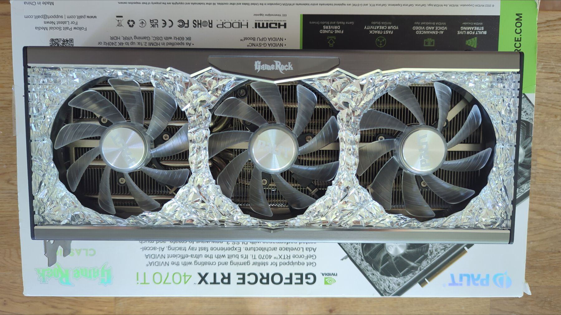 Nvidia Grafikkarten: Nvidia Gforce Rtx 4070 Ti Palit Game Rock – Gebraucht aus Erstfeld von Pfiffholder 1