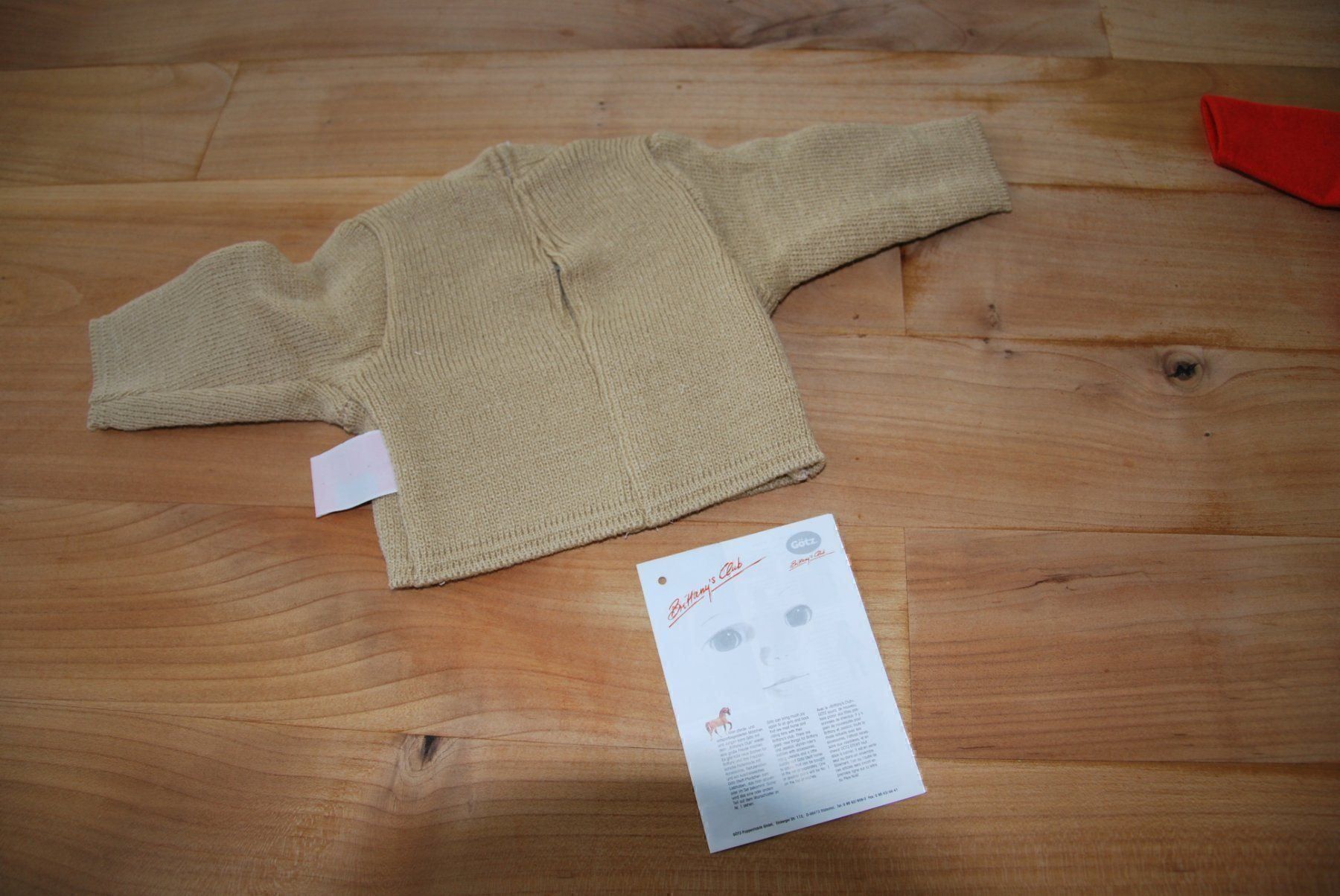 Giocattoli: Original Puppen Pullover mit Pferd Goetz – Nuovo (secondo la descrizione) da Arlesheim venduto da Bodenweg 1
