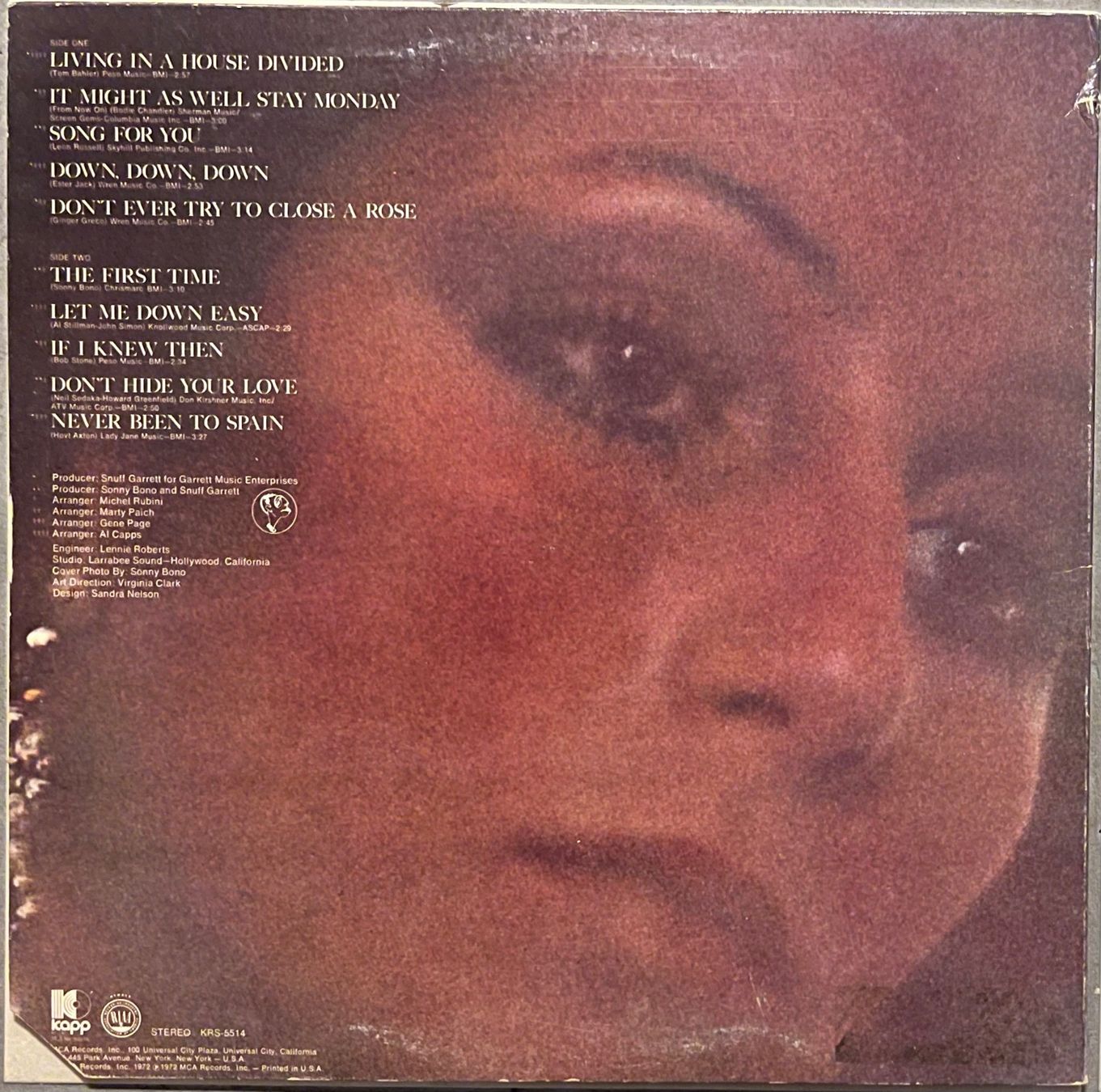 Schallplatten: CHER - FOXY LADY - 33 Tours – Gebraucht aus Bussigny von vinyl-pas-cher 1