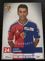 Signierte Sammelkarte Ahmed Hamoudi FC Basel