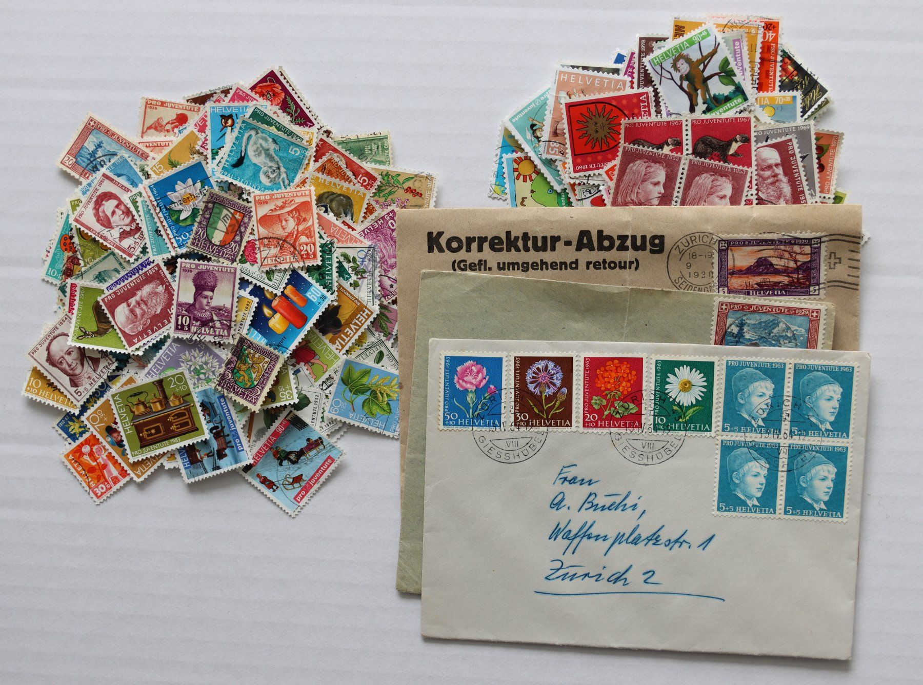 Tous les timbres: Briefmarken Pro Juventute CH – D'occasion à Oberentfelden par lakipul 3