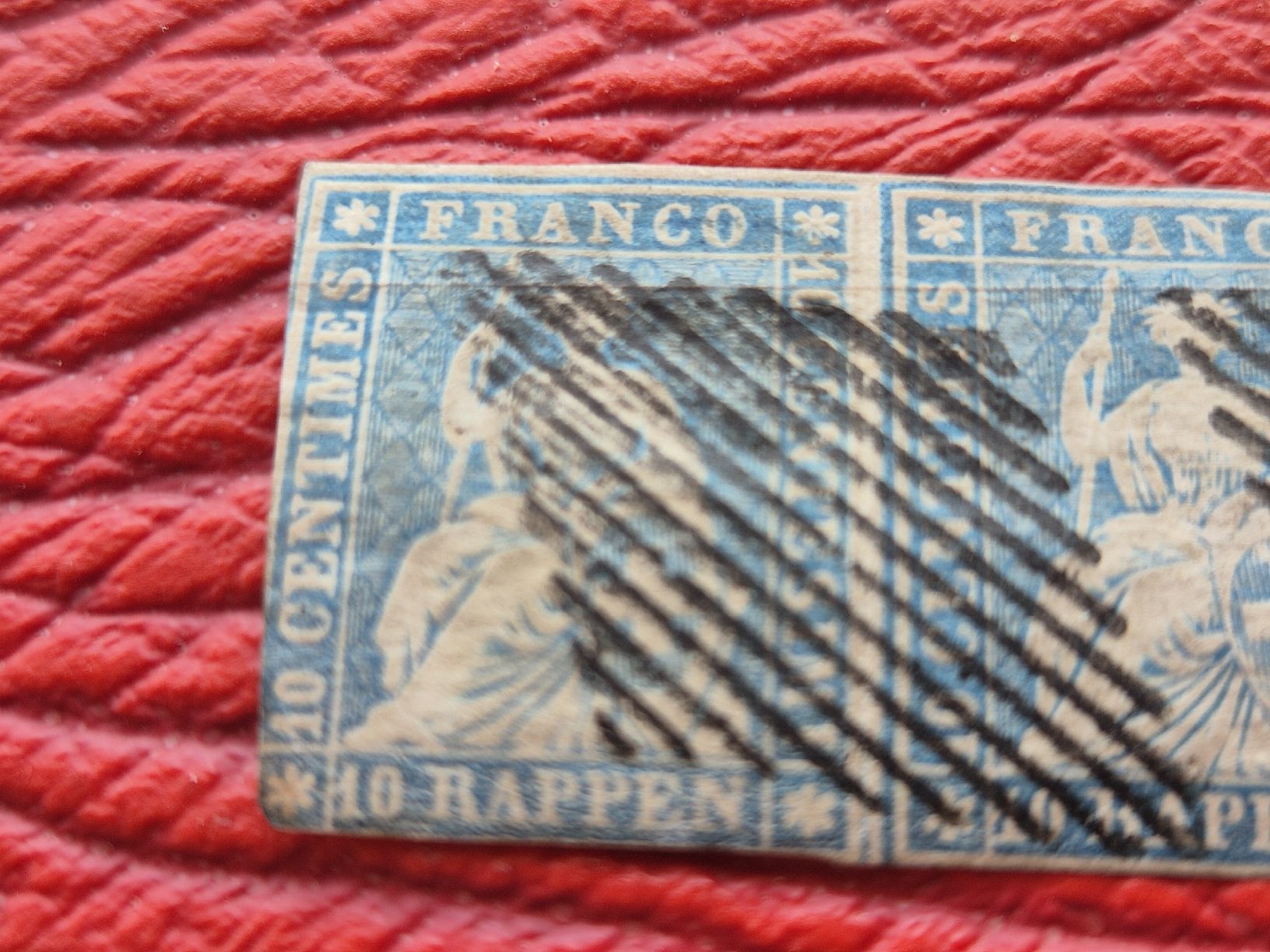 Tutti i francobolli: Strubel 23E im Paar, ab 1.- – Usato da Burgdorf venduto da Glossy01 1