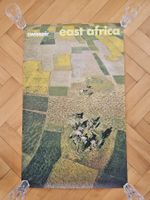 Original SWISSAIR Poster East Africa / Ostafrika Afrika 1978