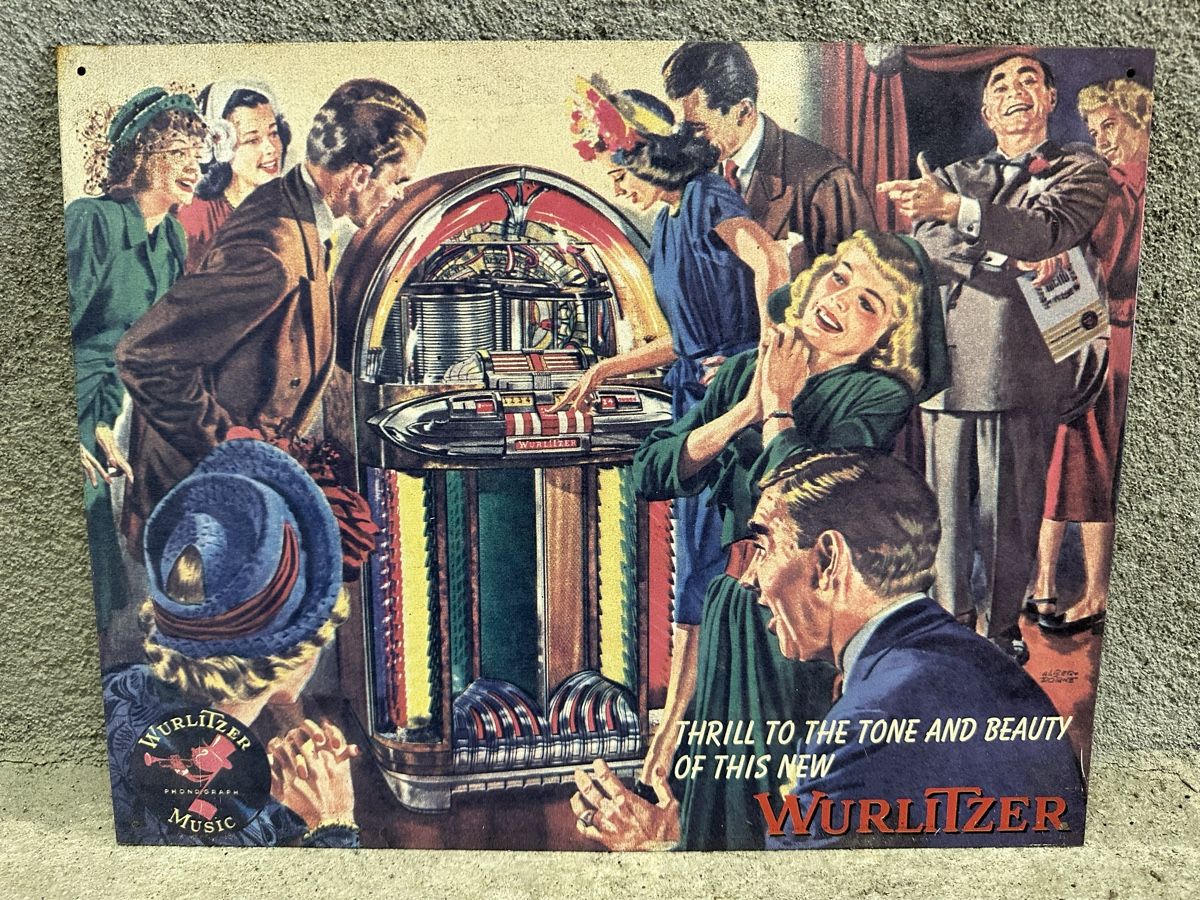 Schilder: Musikbox wurlitzer – Gebraucht aus Reinach AG von rares75