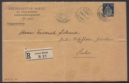 AARAU 29.XI.18  R - Brief