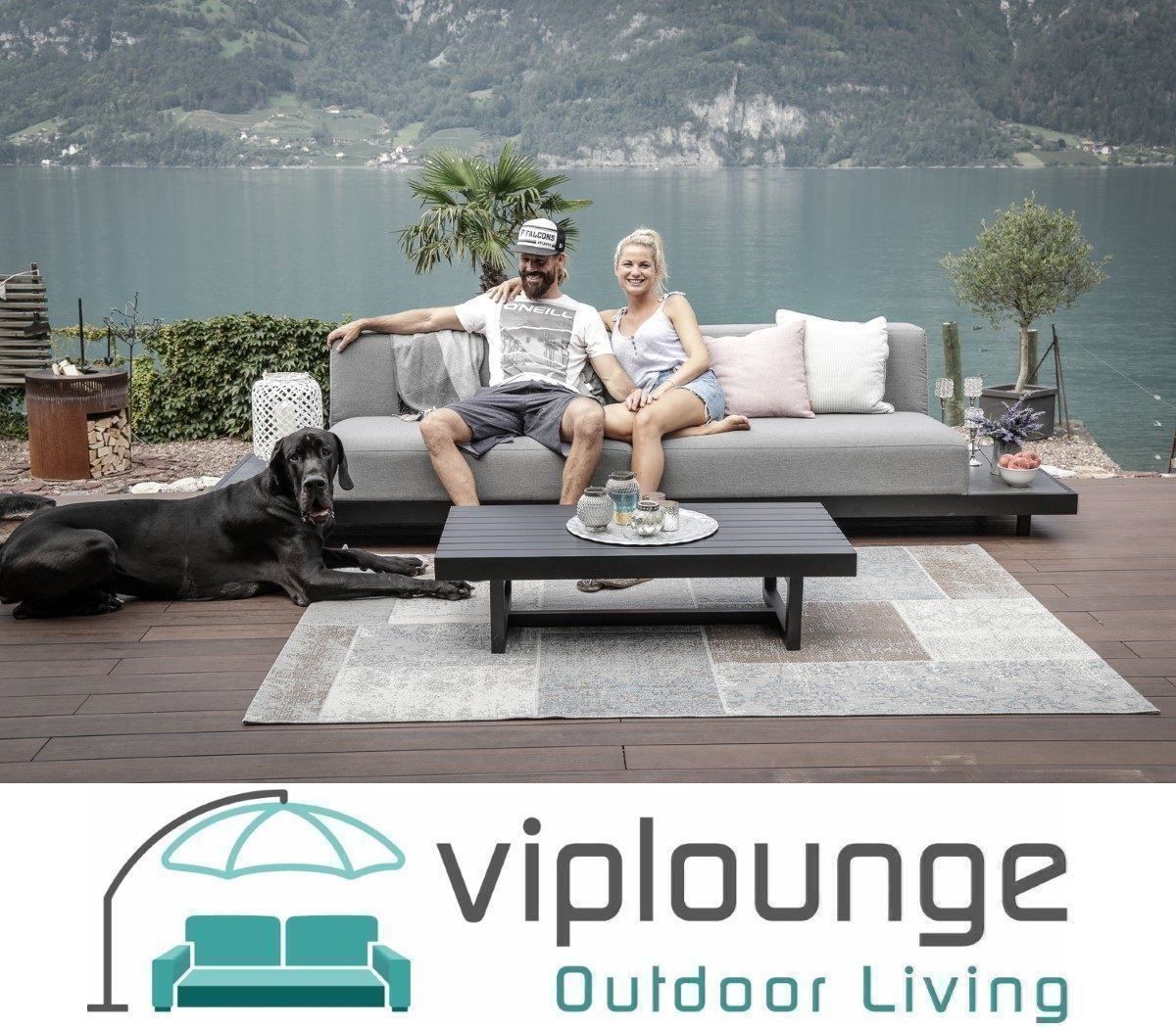Viplounge Divani: Sunbrella Fabric Gartenlounge – Nuovo e nell'imballaggio originale da Uznach venduto da viplounge 7